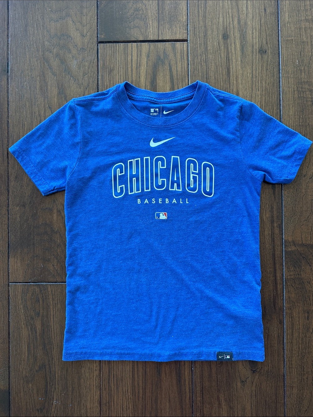 Nike Kids Royal Blue Chicago Baseball Short Sleeve Tee